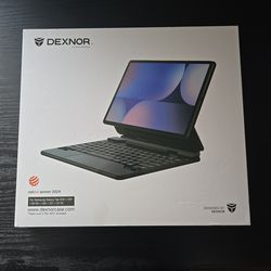 Dexnor Galaxy Tab S10+/S9+/S9 FE+/S8+/S7+/S7 FE Keyboard Case- New Open Box BLUE