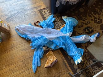 Blue Dragon Costume