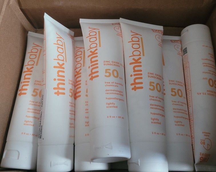 SPF 50+ Baby Mineral Sunscreen (8pack)
