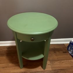 Green Side Table.