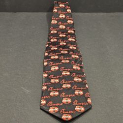 Vintage Fred Flintstone And Barney Basketball Men's Neck Tie