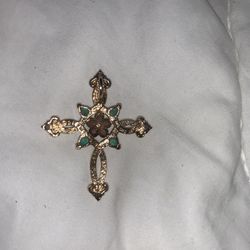 14 K Real Gold Cross