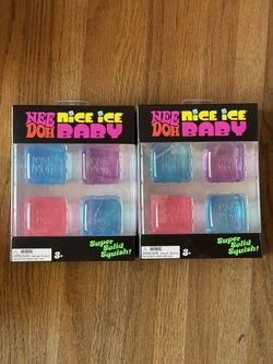 NeeDoh Nice ice Baby (4 pack)