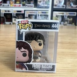 BITTY Frodo Baggins Lord of Rings 1” Funko Pop #444 LOTR Fantasy Vinyl Figure Movie