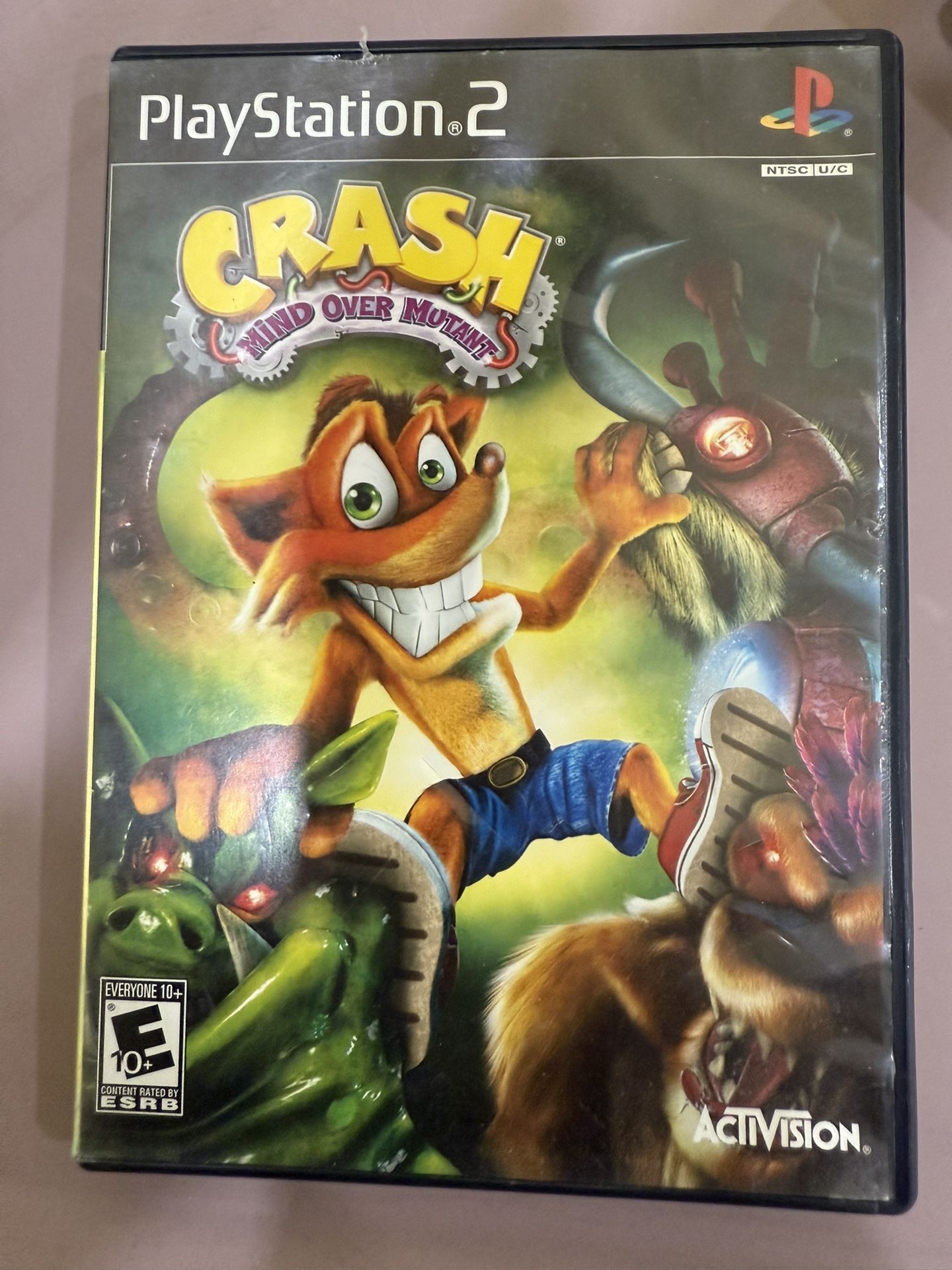 Crash Mind Over Mutant For Ps2