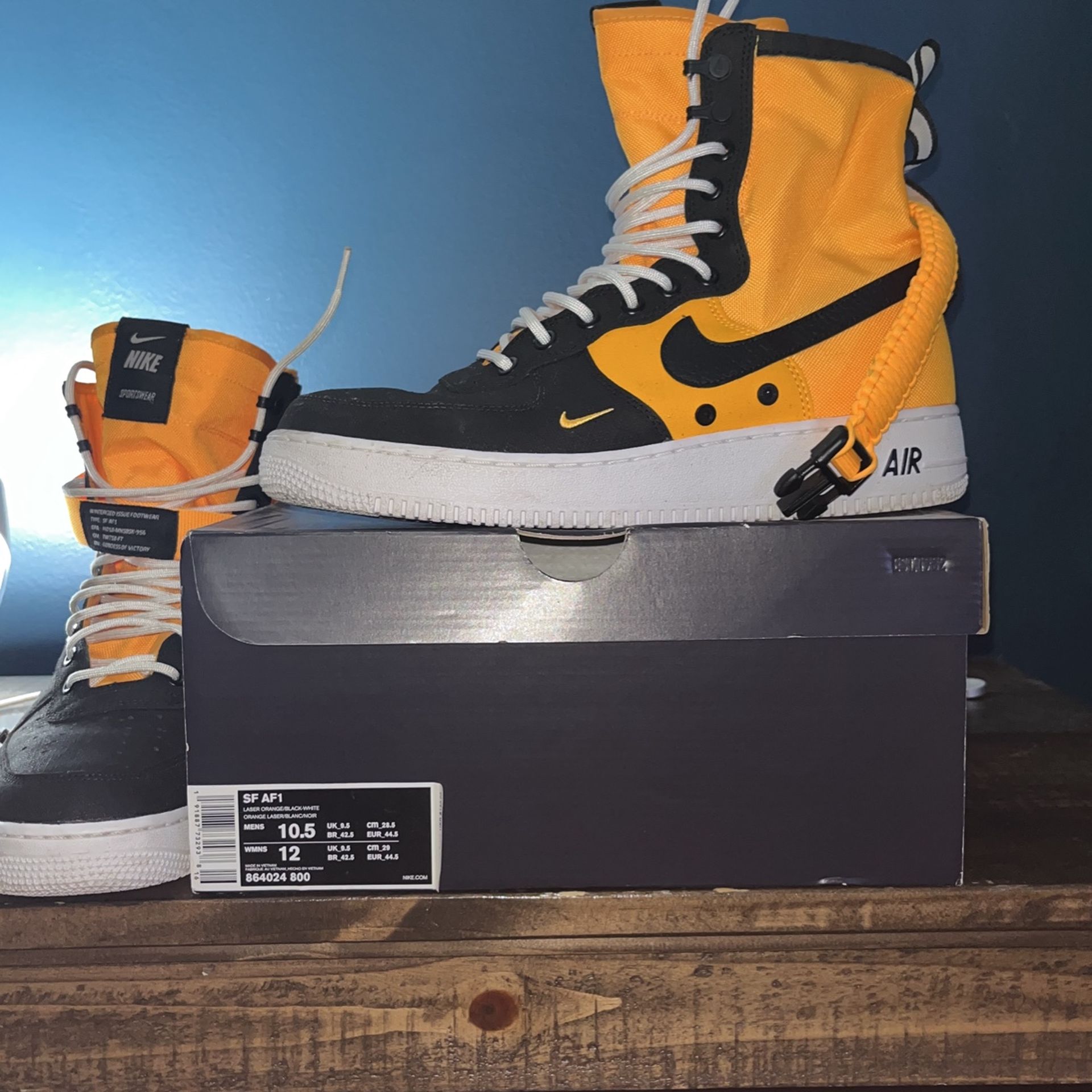 Nike sf air force laser orange hotsell