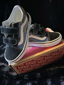 Vans Old Skool Kids Flame Sneakers 12Y