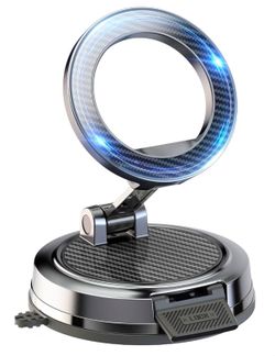 MagSafe Magnetic Phone Holder 360° Car Dashboard Desk Mount Locking