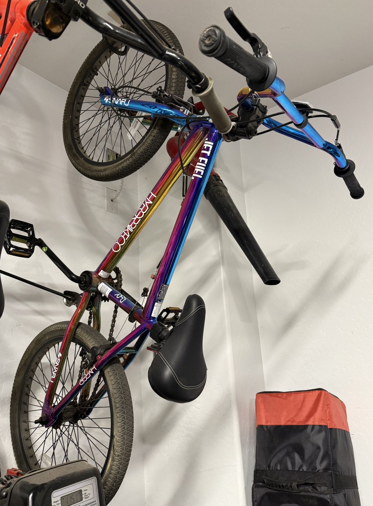 20” BMX Bike - HyperBikeCo - Jet fuel - oil Slick