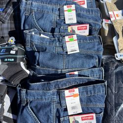 Wrangler Fleece Lined Carpenter Jeans 