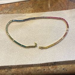 Jim bracelet with 14 karat gold