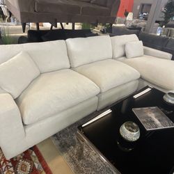 Brand New Linen 4pc "U" Shape Sectional Sofa Create your own Style. Delivery Available