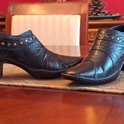 Josef Seibel Black Bootie Size 7 1/2