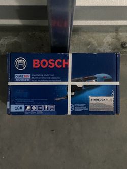 New in Box Bosch 18V Cordless oscillating multi-tool