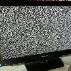 31 In LCD Samsun TV On Stand With Remote