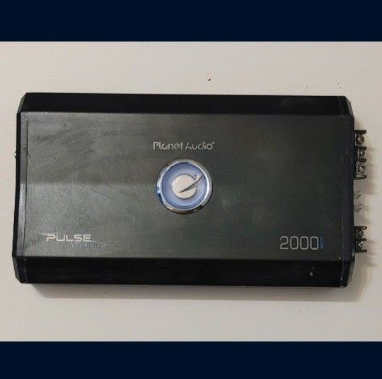 PLANET AUDIO 2000W MONO SUBWOOFER AMPLIFIER (Used) Please Read Description.