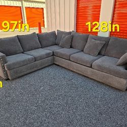 FREE DELIVERY Couch Sofa L Sectional 2 Piece
