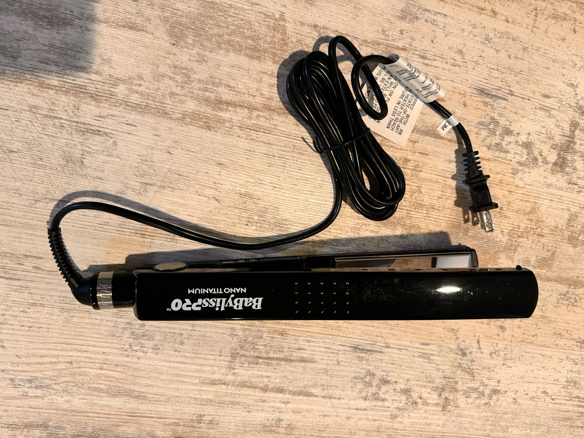 Hair straightener, Babyliss Pro