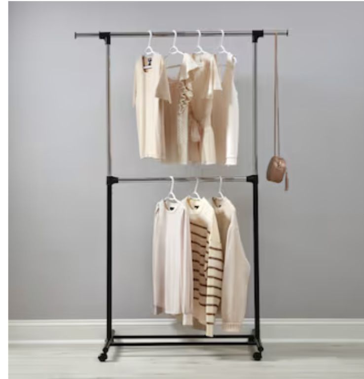 2 BUNDLE OF THESE  Adjustable 2-Tier Racks Like New 