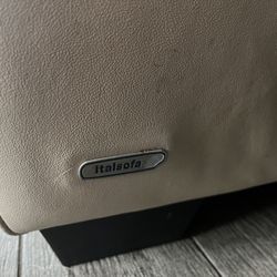 Italian Leather Couch 