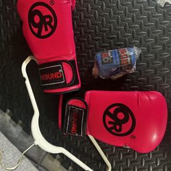 Kickboxing Gloves W/wraps