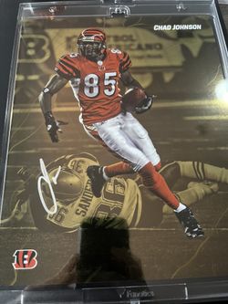 Chad Johnson Emanates 48/50 Fanatics Coa 