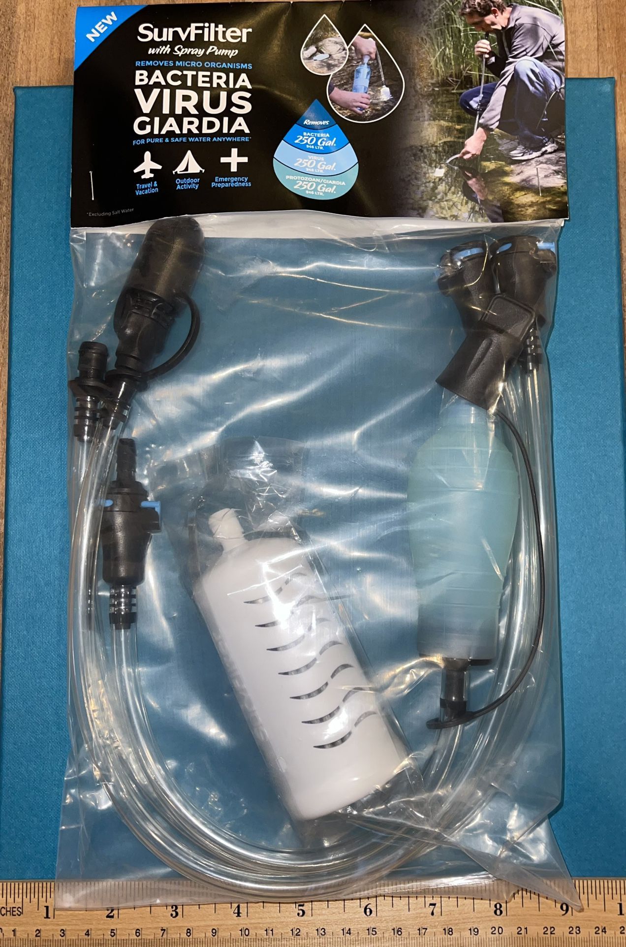 SurvFilter Water Purification Survival Tool