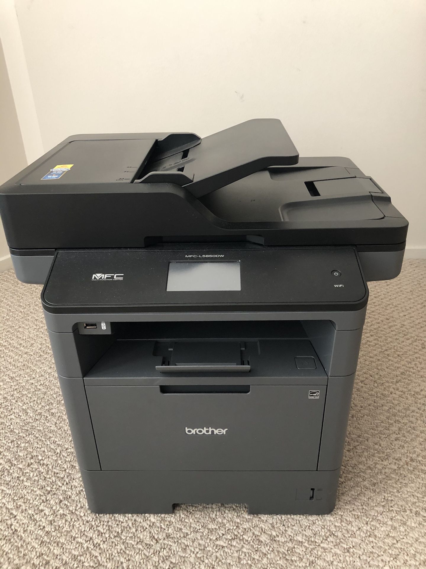 Brother multi-function center includes printer/scanner/copier model L5850DW