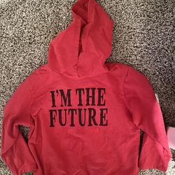 Kids Hoodie - Red/Size 6