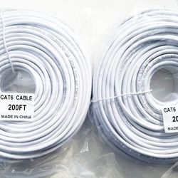 400ft Cat6 Ethernet Network Cable 