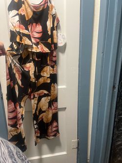 Sleeveless Jumpsuit Sz XL