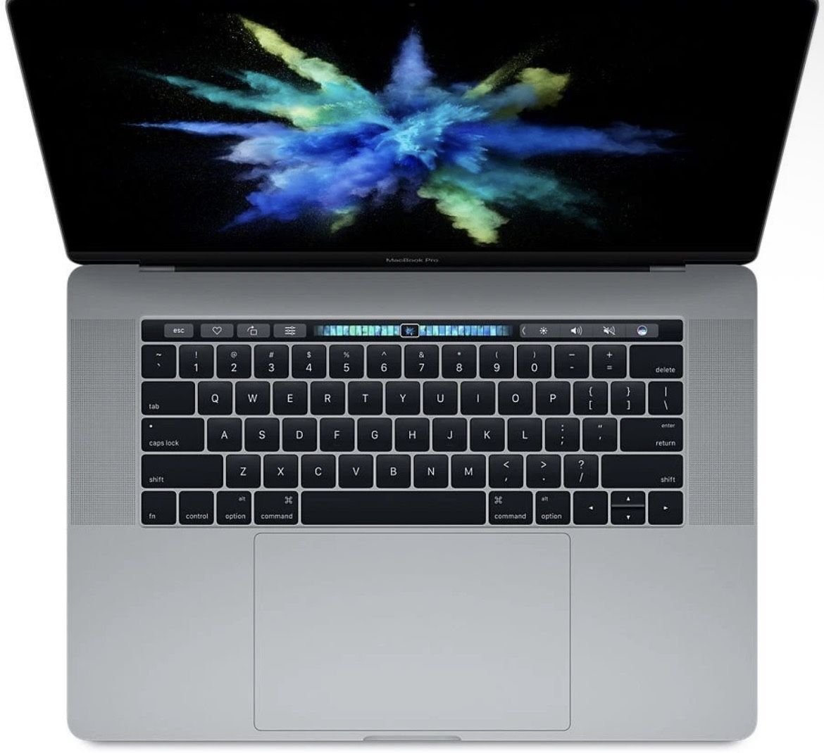 Apple Macbook Pro 2017 Touchbar 15" A1707 i7 2.8GHz 16GB Ram 512GB SSD Ventura