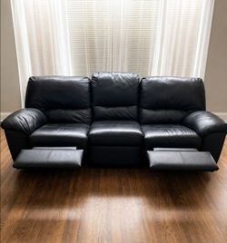 Leather Recliner Couch - PICKUP TODAY