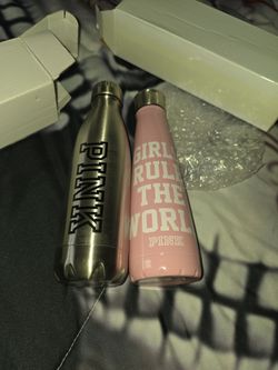 New Pink VS sports bottles