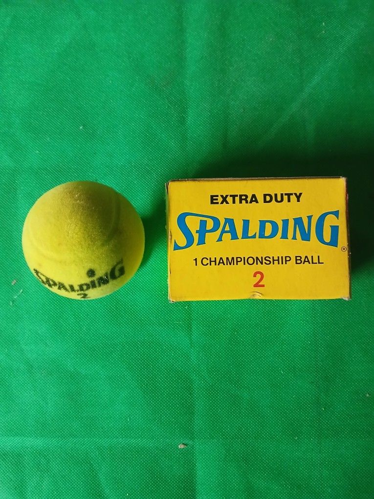 Avon Spaulding Vintage Tennis Ball Cologne 