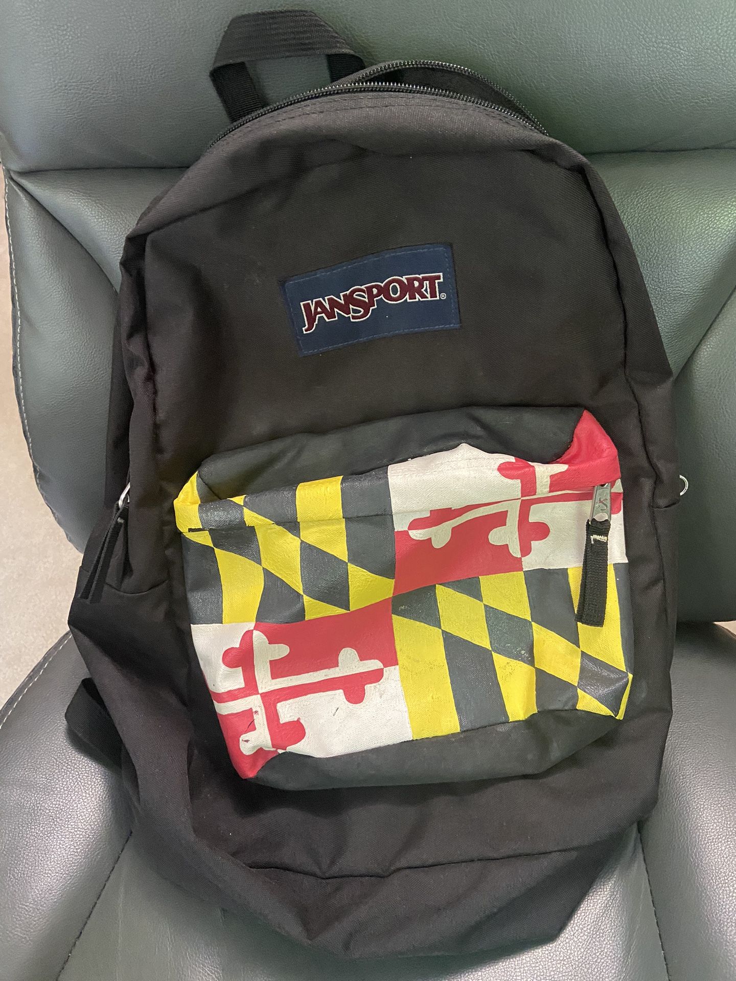 Hand painted Jansport Backpack