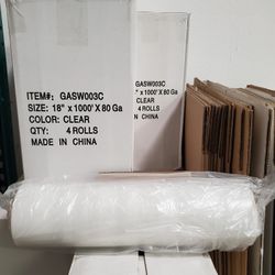 Stretch Wrap / Shrink Wrap 18" x 1000' x 80 ga