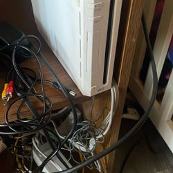 WiiWith Power Cord Sensor Bar  Just Need Remote And Games 