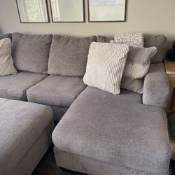 Grey Sectional Couch For Sale!