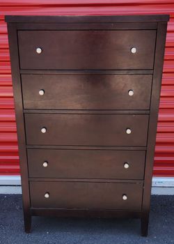 5 Drawer Chest Of Drawers Coaster Cappuccino Dresser