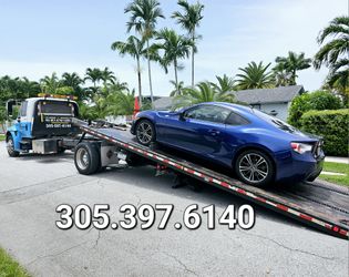 Trailer Grúa Grua Remolque Flatbed 