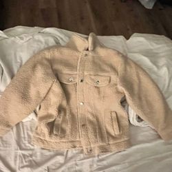Teddy Jacket $8 NEW Size M Adult 