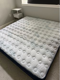 King mattress—less than yr old