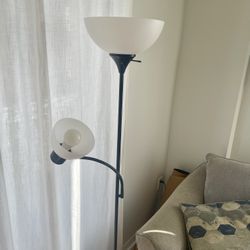 Lámpara de pie con luz de lectura + gift / Floor Lamp with Reading Light + Free Gift