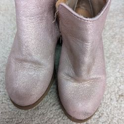 Pink Boots Size 10