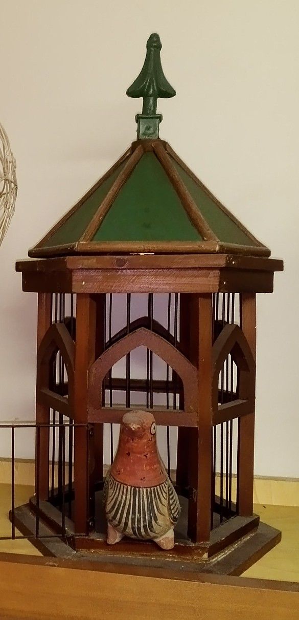 Antique French Country Style Birdcage