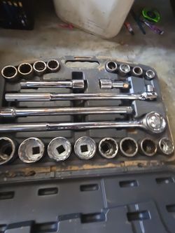 Crescent 21 Piece 3/4" Drive 12 Point Standard SAE Mechanics Tool Set