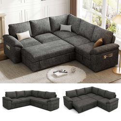 NEW  Sofa With Bed 85in (unboxed But Not Built)