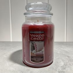 Yankee Candle Home Sweet Home Scented, Classic 22oz Large Jar Single Wick Candle
