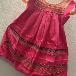 Custom Summer Pink Dress Toddler 